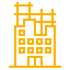 Pole Barn Building Construction Icon